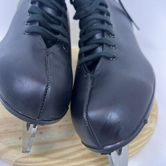 Vintage American Aces Men's Size 10 | Figure Skating Ice Skates Black Style 550 - Picture 5 of 10